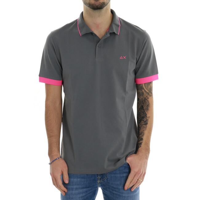POLO SMALL STRIPE FLUO SUN68 - Mad Fashion | img vers.1300x/